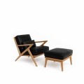 Amager Retro Lounge Ottoman