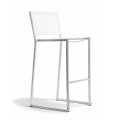 Firenze Bar Side Chair orange accent colour outdoor bar
