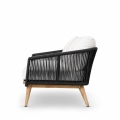 Mamoratta 3 Seater grey rope light cushion finish
