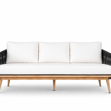Mamoratta 3 Seater natural rope beige cushion variant