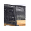 Mamoratta 3 Seater rope weave arm detail
