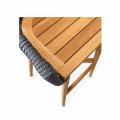 Mamoratta Bar Chair wood seat top view detail