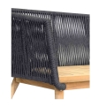 Mamoratta Lounge Chair hand-woven rope texture close up