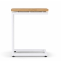 Firenze C Table white frame side table finish detail