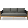 Oslo Sofa 3 Seater Charcoal Rope MK F37 13 mm Pic