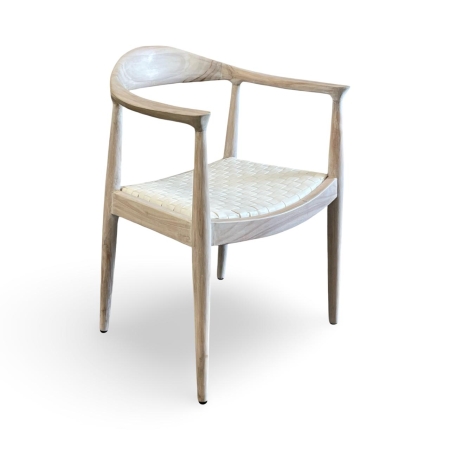 Roskilde-Dining-Arm-Chair-White-Cuban-Whitewash