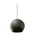 Aalborg pendant lamp interior brass finish close up