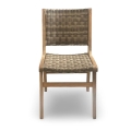 All weather dining side chair outdoor patio setting Copenhagen Kubu
