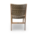 Danish design teak dining side chair front view Copenhagen Retro