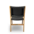 Solid teak frame joinery detail Copenhagen Standard side chair