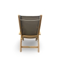 Newport recliner back view sling detail